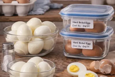 tips from marleen how to store hard boiled eggs
