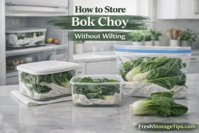 how long does bok choy last