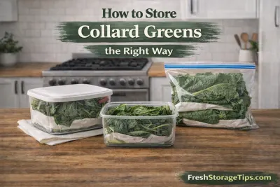 How to Store Collard Greens the Right Way tips