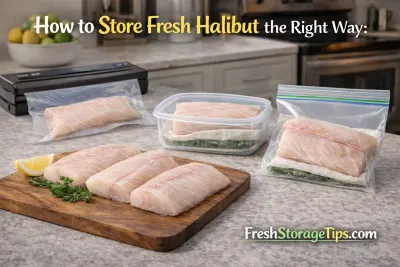tips How to Store Fresh Halibut the Right Way