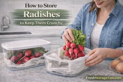 tips How to Store Radishes to Keep Them Crunchy