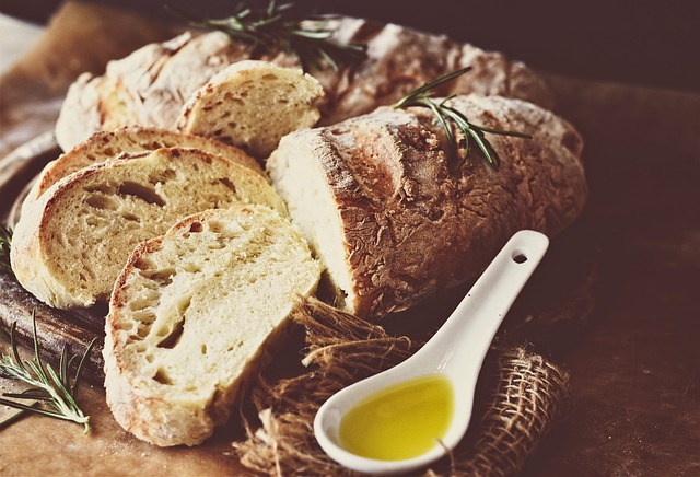 ciabatta bread stored in paper bag to keep crust crispy and soft inside