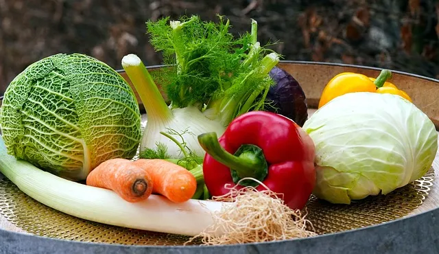 A vibrant assortment of fresh vegetables, including carrots, broccoli, and leafy greens, organized for optimal storage.