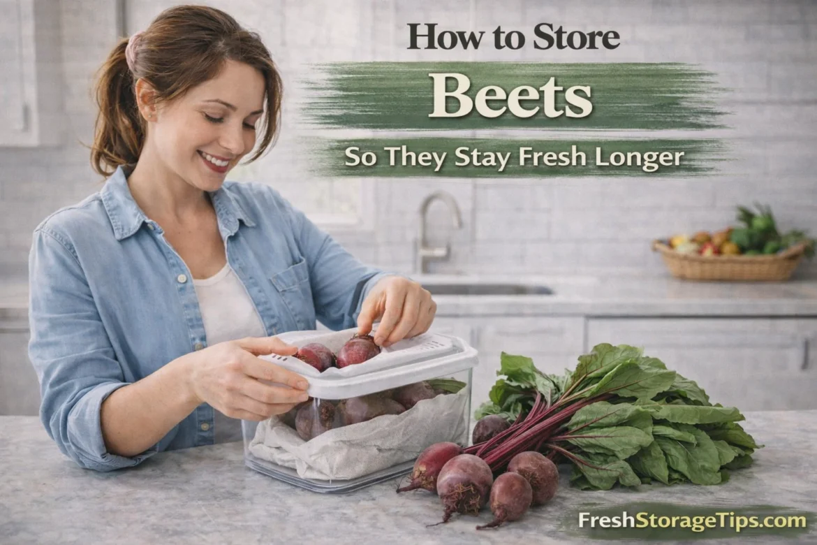 marleen advice How to Store Beets