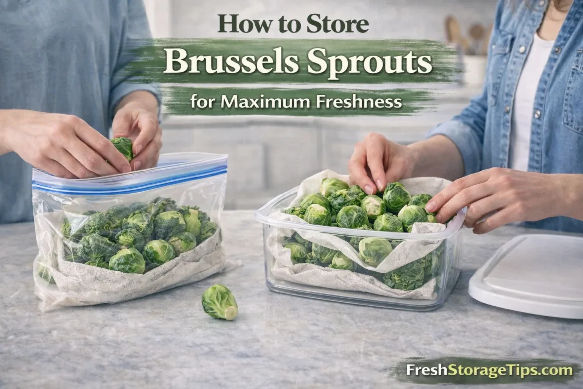 How to Store Brussels Sprouts